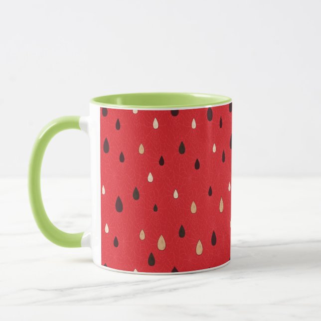 Wassermelone-Muster Tasse (Links)