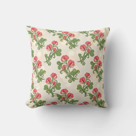Wassermelone Nahtloses Blumenmuster Dekoratives Ki Kissen