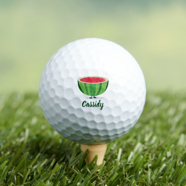 Wassermelone Name Food Golf Balls Golfball (Insitu T-Shirt)