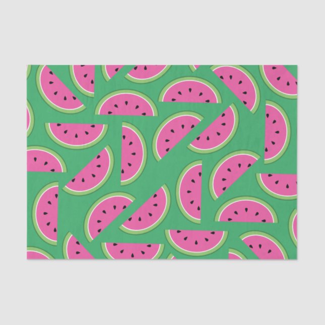 Wassermelone Niedlich 1. Geburtstag Party Tissue P Seidenpapier (Vorderseite)