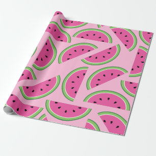 Wassermelone Niedlich 1. Geburtstagskorb Geschenkpapier