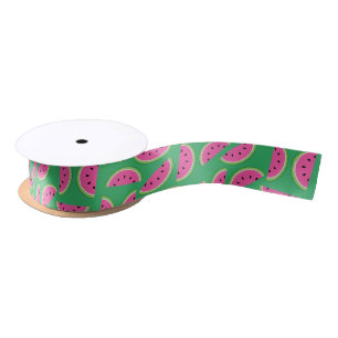Wassermelone Niedlich Frucht Sweet Ribbon Satinband