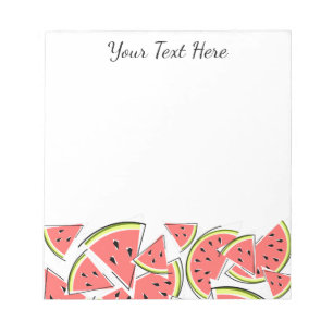 Wassermelone Notizblock