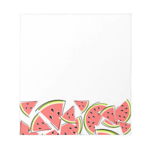 Wassermelone Notizblock