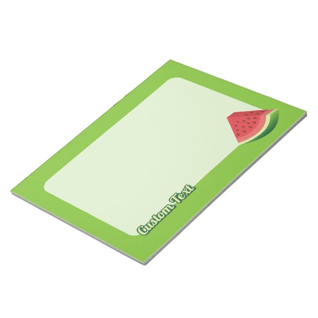 Wassermelone Notizblock (angewinkelt)