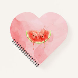 Wassermelone Notizbuch