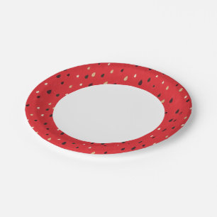 Wassermelone Pappteller