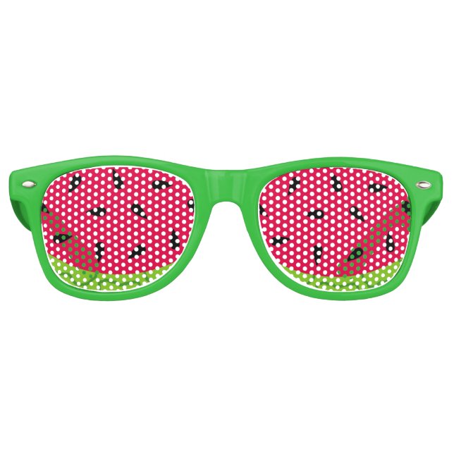 Wassermelone Partybrille (Vorderseite)