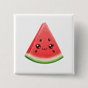Wassermelone Pinback Button Lustiges Sommer Obst G
