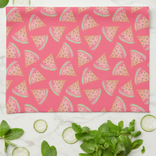 Wassermelone Pink Geschirrtuch
