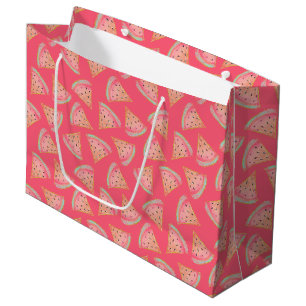 Wassermelone Pink Große Geschenktüte