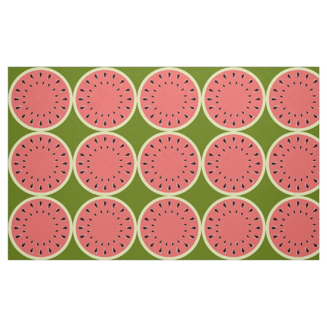 Wassermelone Pink Multi groß Stoff (Fat Quarter (45,7 x 55,9 cm))