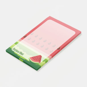 Wassermelone Post-it Klebezettel