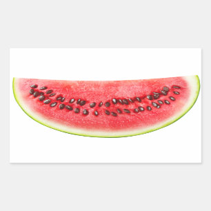 Wassermelone Rechteckiger Aufkleber