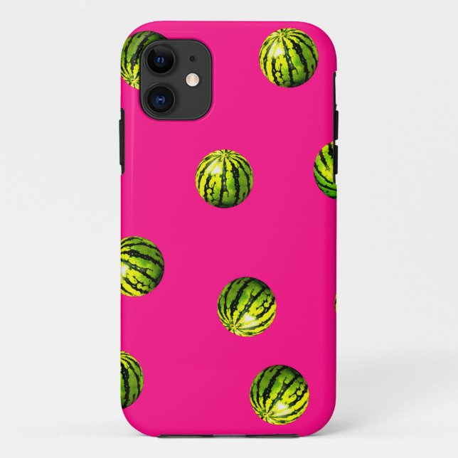 Wassermelone rosa Case-Mate iPhone hülle (Rückseite)