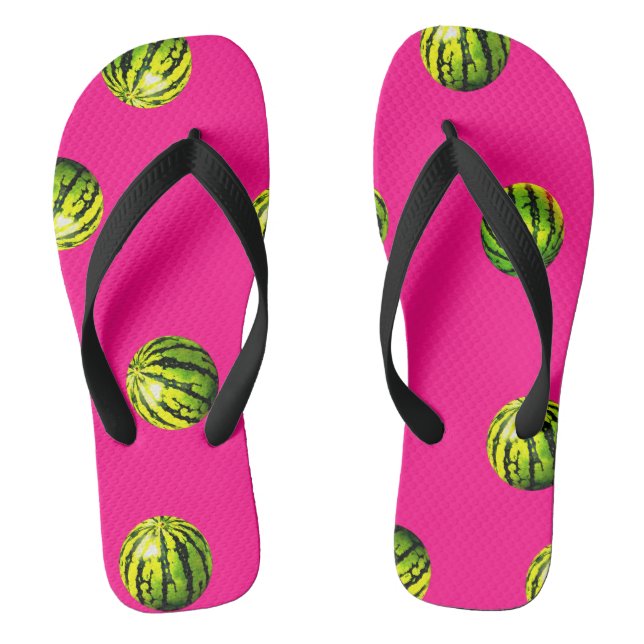 Wassermelone rosa flip flops (Fußbett)