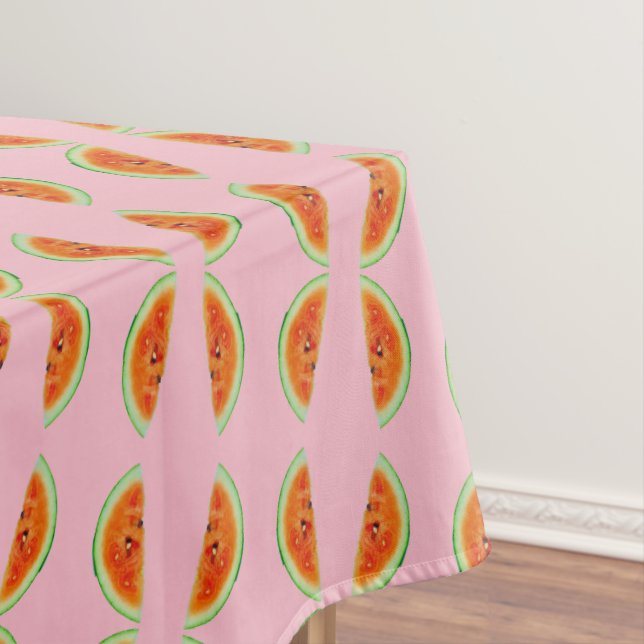 Wassermelone Rosa Grüne GRILLEN Samen Sommer 4Läde Tischdecke (Beispiel)