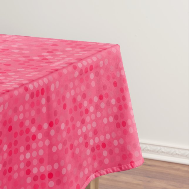 wassermelone rosa punkte tischdecke (Beispiel)