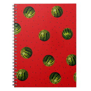 Wassermelone Rot und Samen Notizblock