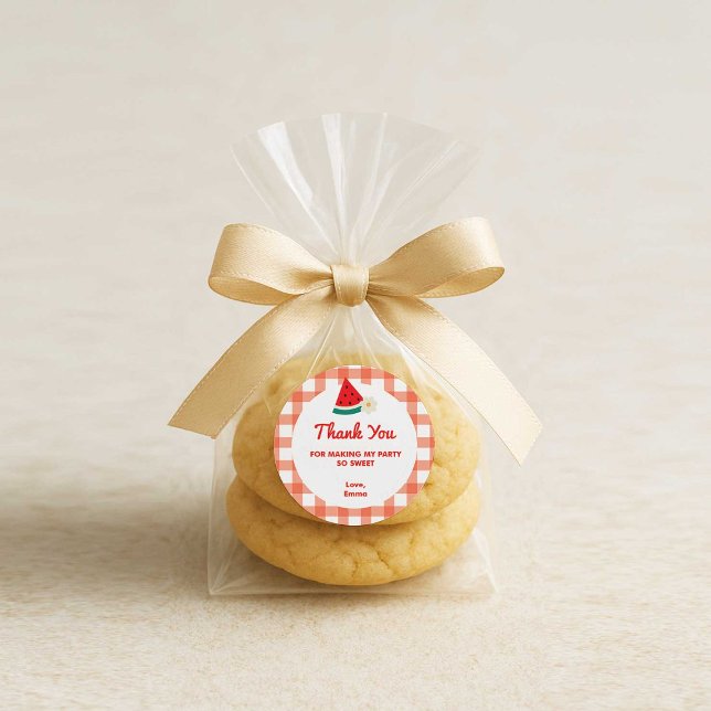 Wassermelone Round Stickers (Von Creator hochgeladen)