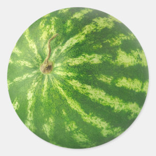 Wassermelone Runder Aufkleber