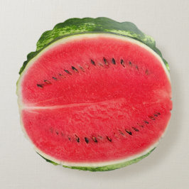 Wassermelone Rundes Kissen