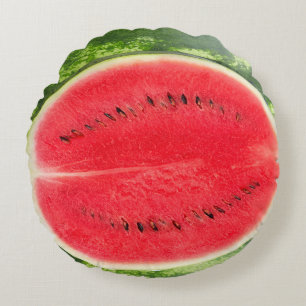 Wassermelone Rundes Kissen