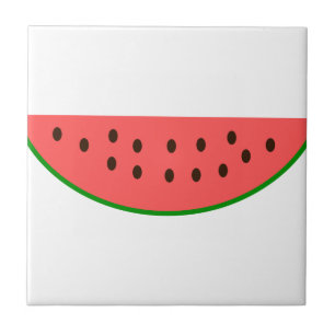 Wassermelone-Scheibe Fliese