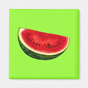 Wassermelone-Scheibe Magnet