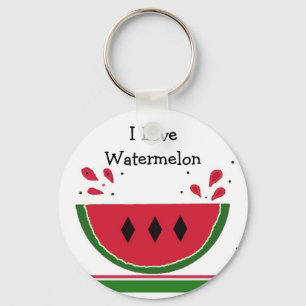 Wassermelone Schlüsselanhänger