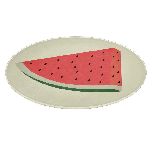 Wassermelone Schneidebrett - Custom Colors (Ecke)