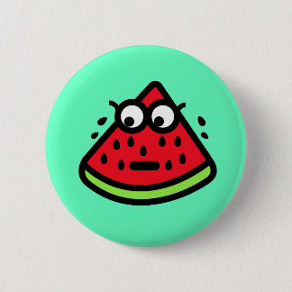 Wassermelone-Schweiß Button