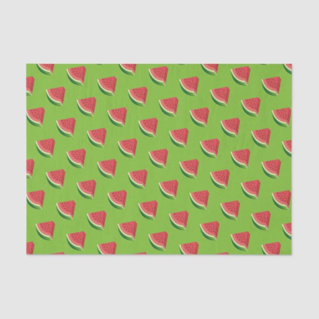 Wassermelone Seidenpapier (Vorderseite)