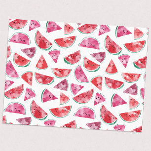 Wassermelone Seidenpapier