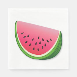 Wassermelone Serviette