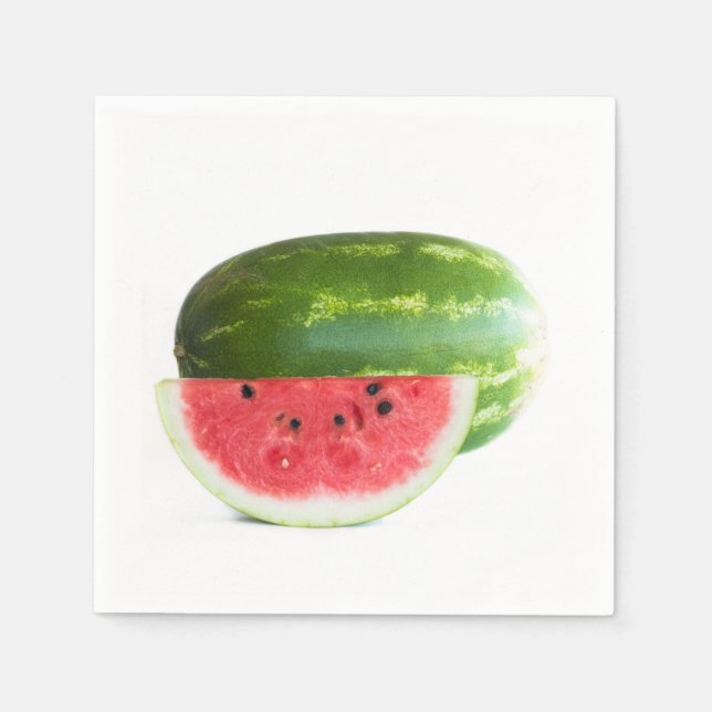 Wassermelone Serviette (Vorderseite)