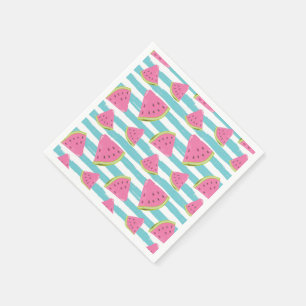 Wassermelone Serviette
