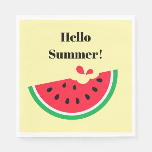 Wassermelone Serviette