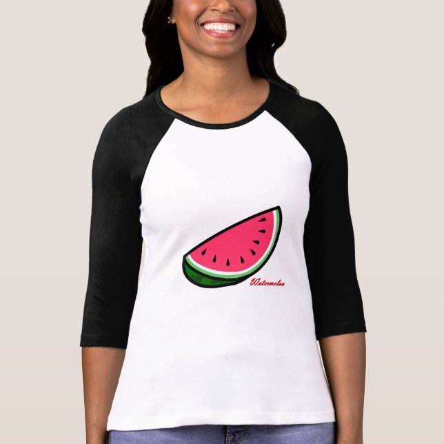 Wassermelone-Shirt T-Shirt (Vorderseite)