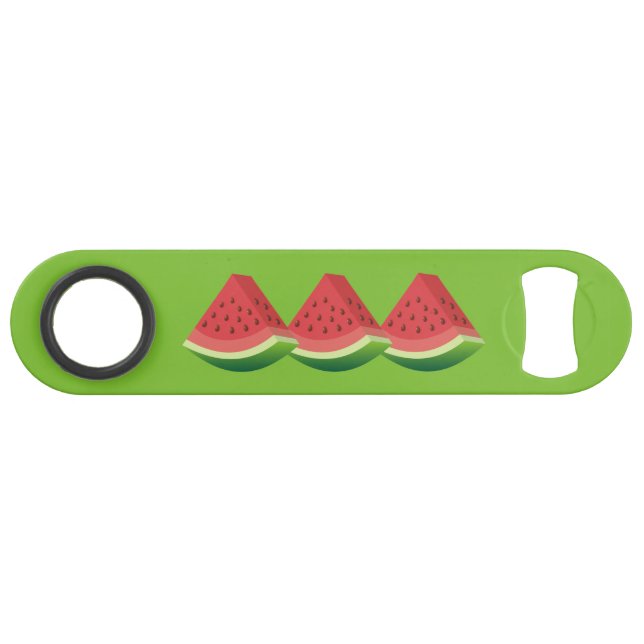 Wassermelone Slice Bar Key (Vorderseite (Horizontal))