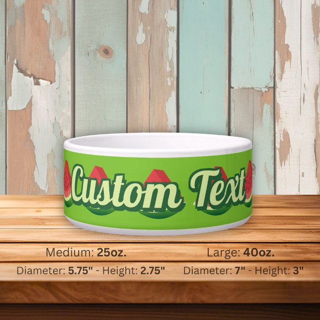 Wassermelone Slice Bowl Napf (Von Creator hochgeladen)
