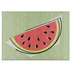 Wassermelone Slice Green Schneidebrett