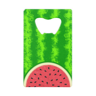 Wassermelone Slice Sommer Früchte mit Rind Geldkarten Flaschenöffner