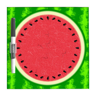 Wassermelone Slice Sommer Früchte mit Rind Memoboard