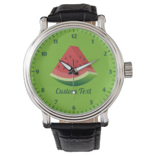 Wassermelone Slice Wrist Watch Armbanduhr