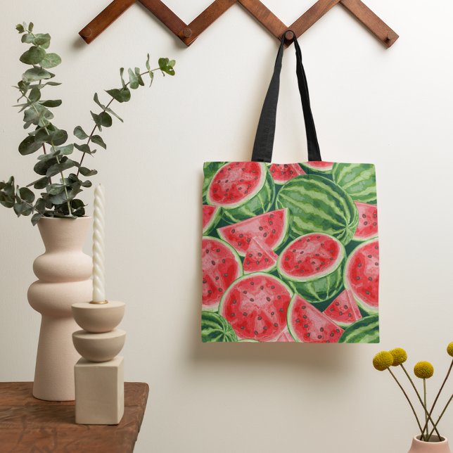Wassermelone Slices Tote Bag (Von Creator hochgeladen)