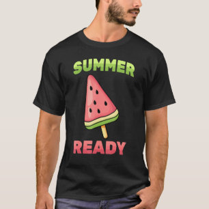 Wassermelone - Sommerferien - Melon - Obst - Vacat T-Shirt