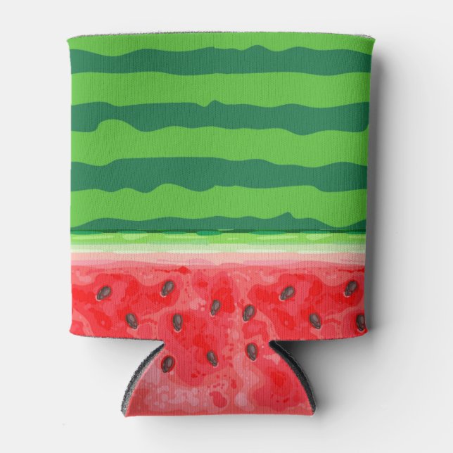 Wassermelone Sommerfrüchte Dosenkühler (Vorderseite)