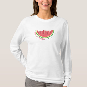 Wassermelone Stadt T-Shirt