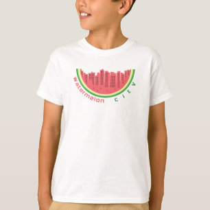 Wassermelone Stadt T-Shirt